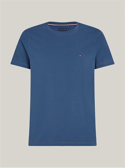 t-shirt uomo blu TOMMY HILFIGER | MW0MW10800DBZ